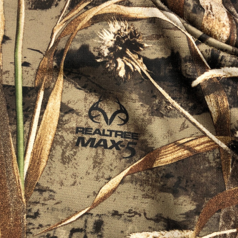 Under Armour Mens ColdGear Realtree Max-5 Camo Hoodie Large Loose Fit Pullover - Picture 4 of 10